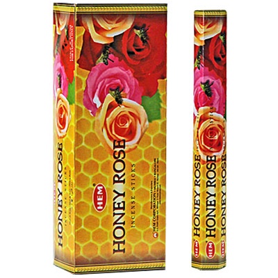 Hem Honey Rose Incense (Hex)